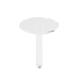 透明亚克力柱子拍摄摄影静物台化妆品饮品展示隔离背景白底抠图台