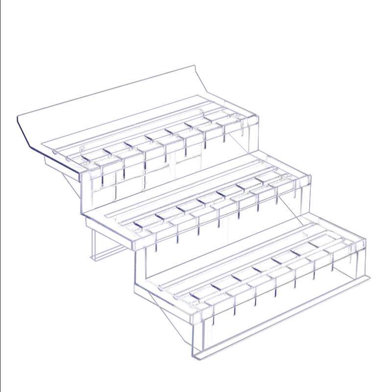 冷柜塑料水果生鲜蔬菜道具展示架