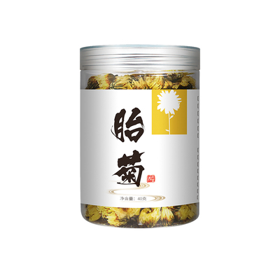 胎菊特级正品官方旗舰店清热降火天然野生桐乡菊花茶金银花杭白菊