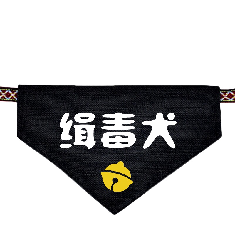 能改名字的宠物防水口水巾泰迪
