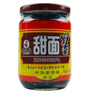 重庆外祖母甜面酱400g小面炒杂酱酱肉腌料拌面酱川菜酱爆肉调料