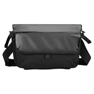 Reeyee斜挎包男士时尚通勤胸包大容量骑行包新款轻便单肩小挎包A6