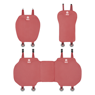 适用蔚来ES8汽车座垫四季通用透气皮革坐垫不闷热原车色柔软亲肤