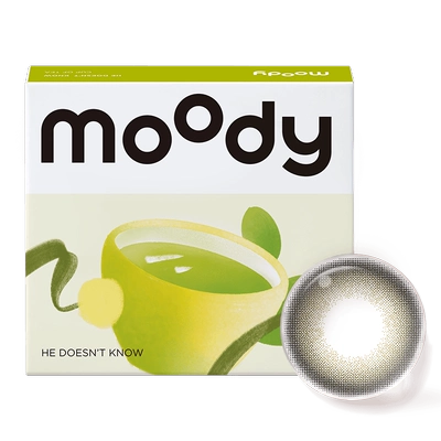 moody美瞳日抛经典38%低含水新手长戴柔咖棕彩色隐形眼镜10片专享