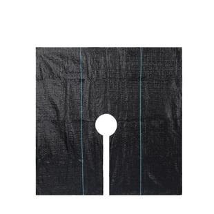 PE打孔防草布果园果树盖草布柑橘脐橙枇杷专用除草布耐用园艺防虫