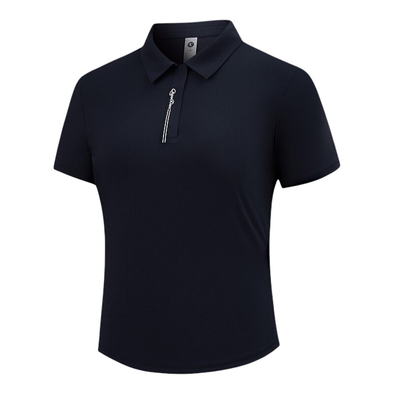 乔丹女子冰感透气短袖POLO衫