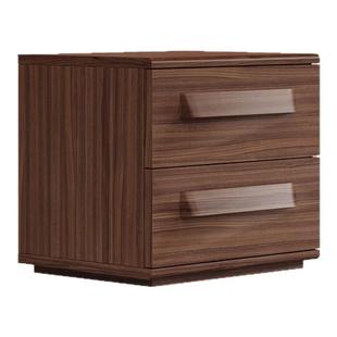 天坛家具实木床头柜 新中式乌金木床头储物柜现代简约床头柜-木舍