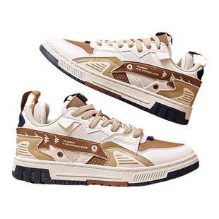 Kappa卡帕女鞋板鞋2025夏季新款百搭滑板鞋女款情侣休闲爆款鞋子