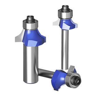 蓝科1/4圆角刀修边机刀头1/2木工雕刻机电木铣刀刀具r倒角刀锣刀