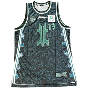 李宁赞助CBA球员版郭艾伦林书豪GI球衣20年全明星刺绣篮球比赛服