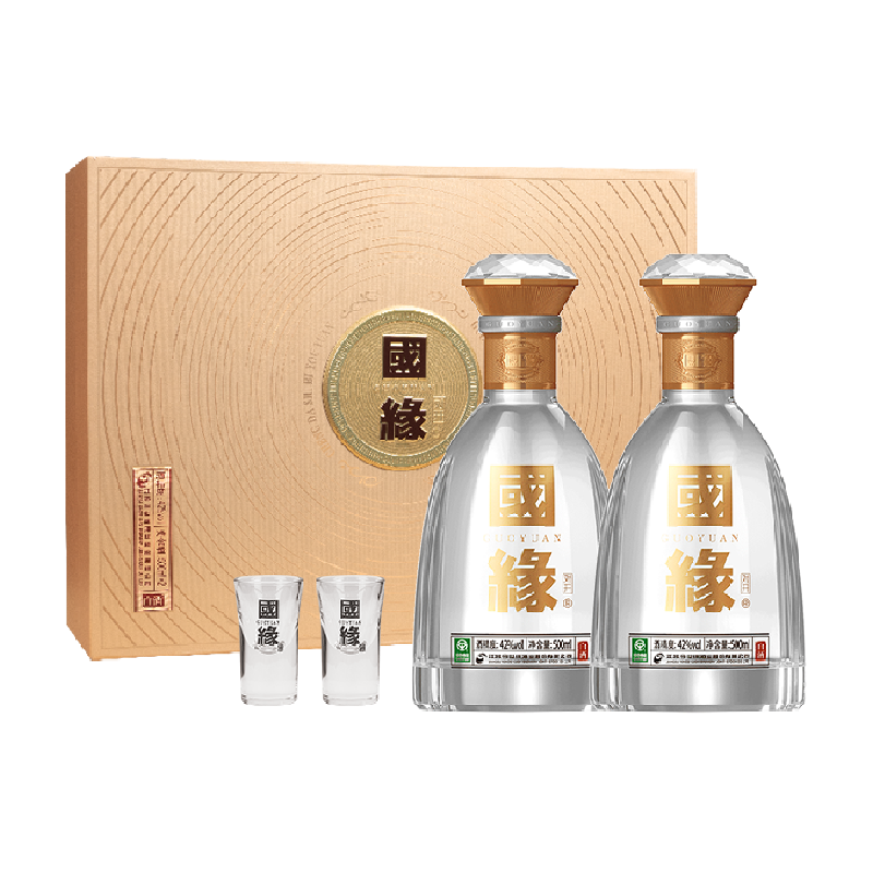 今世缘国缘对开42度宴请礼盒