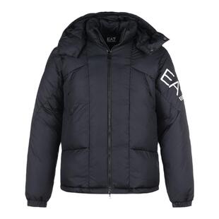 【甄品精选】EA7阿玛尼 男士连帽棉服夹克外套 6LPB11 PNADZ