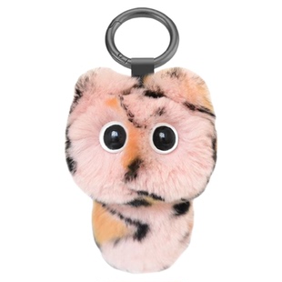 FUFUSOUL香氛潮玩公仔【升级款】迷你真毛钥匙扣挂饰情人节礼物