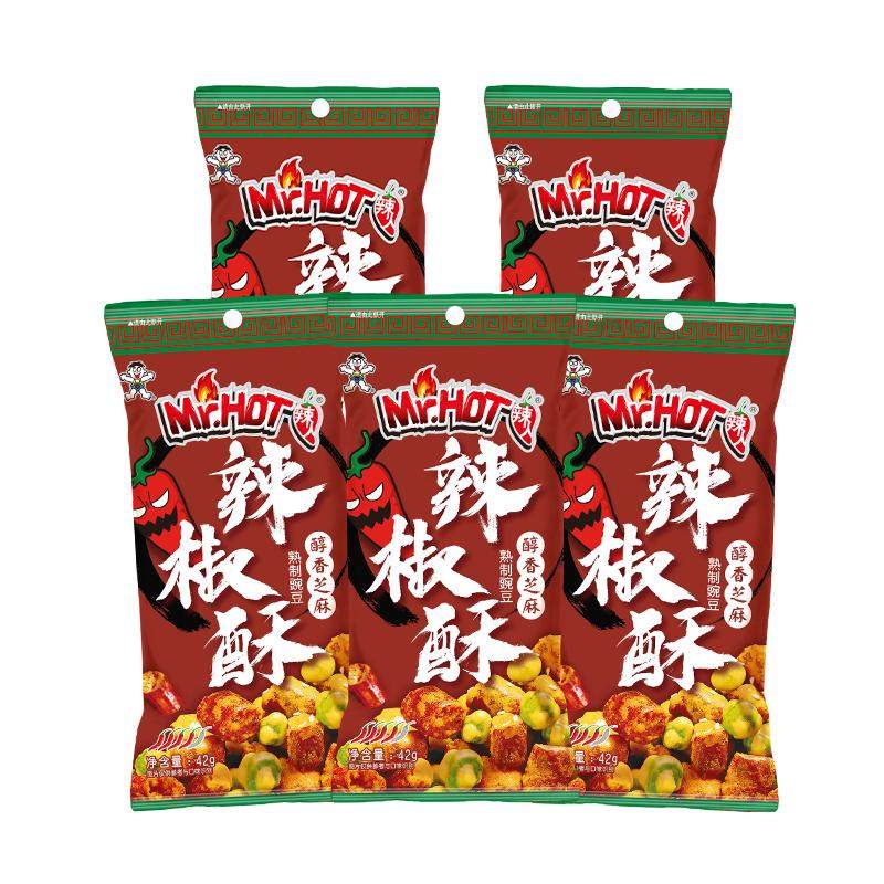 旺旺辣椒酥休闲零食辣人MrHOT