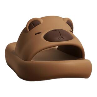 卡皮巴拉儿童拖鞋男童2025新款夏季室内家居洗澡防滑卡通凉拖外穿