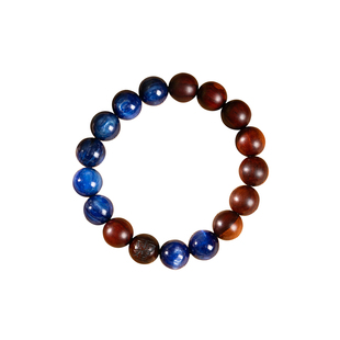 【文昌-灵渊】天然雷击木手串蓝晶石上岸智慧文昌手串保真天然