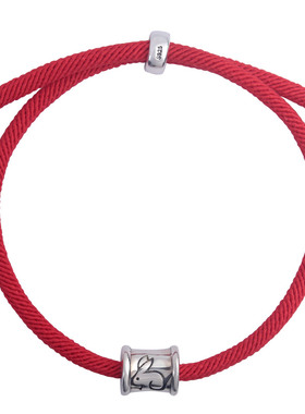 男女情侣通体纯银情侣个性定制