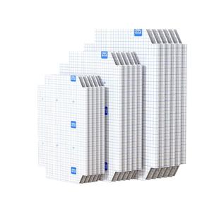 得力包书皮防水包书膜书皮纸分段式包书皮自粘透明磨砂书套大学中小学生一年级包书纸课本套本子a4书壳保护套