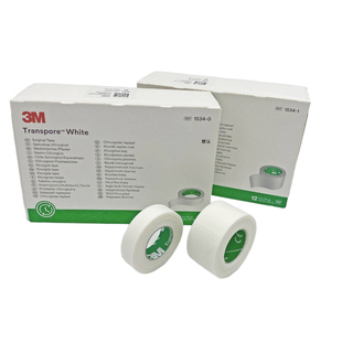 3M压敏透气胶带1534-0  低致敏网纹易撕透气胶带1534-1