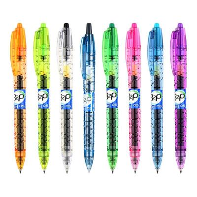 百乐彩色B2P宝特瓶中性笔