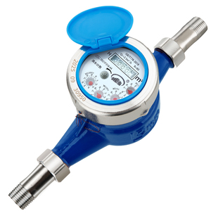 国标水表家用宁波不锈钢机械数字自来水水表立式4分6分防冻冷水表