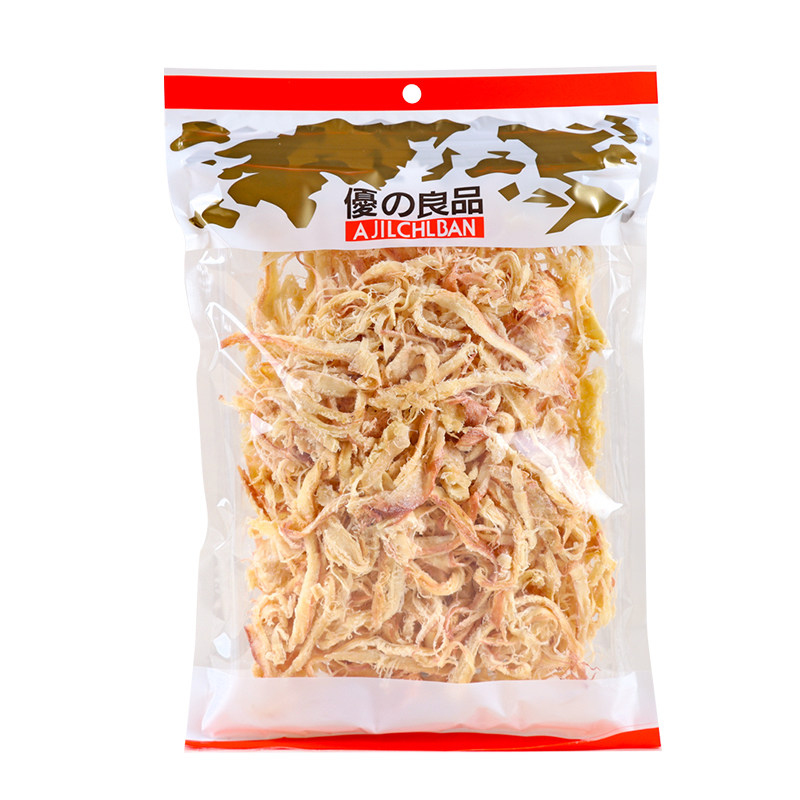 优之良品鱿鱼丝300g即食海味零食