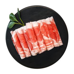 宁鑫盐池滩羊羔羊肉片涮火锅食材纯羊卷片肥羊卷非调理肉宁夏羊肉