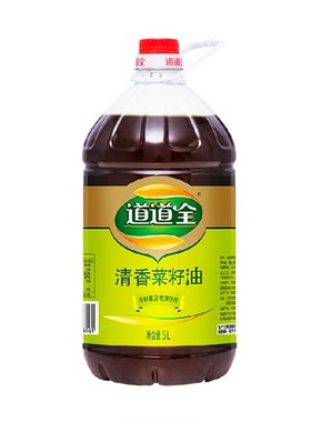 道道全菜籽油物理压榨充氮保鲜