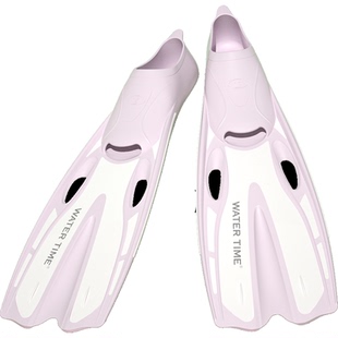 WaterTime 潜水脚蹼浮潜蛙鞋自由潜长脚蹼鸭蹼游泳训练自由泳装备