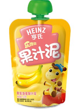 亨氏婴儿果汁泥120g每袋