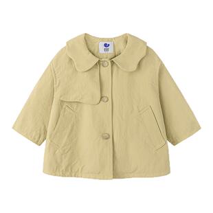 【小软皮】迷你巴拉女童外套宝宝柔软防护拒水防风风衣2026春新款