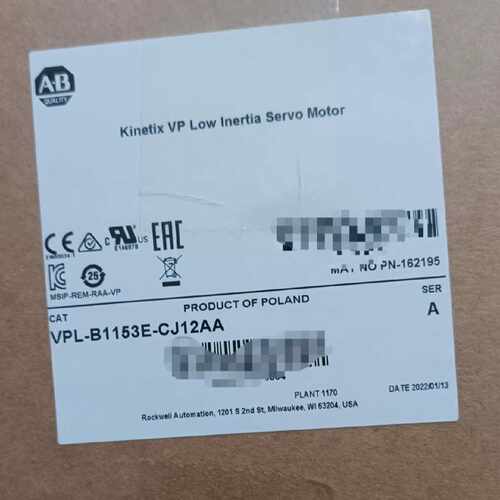 议价AB罗克韦尔伺服电机VPL-B1653C-PJ12AA
