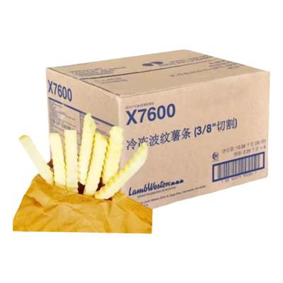 进口蓝威斯顿美式油炸冷冻X7600