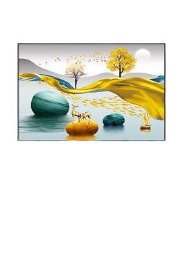 餐厅装饰画单个现代简约客厅挂画横版单独一副卧室玄关进门柜壁画