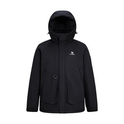 骆驼女装三防棉服2025新款秋冬户外加厚防风防水工装棉衣夹克外套