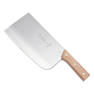 老字号高密明义菜刀切片刀锋利不锈钢切肉手工锻打厨房家用厨师刀