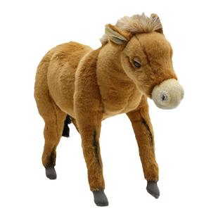 【拍下改价】正版hansa玩偶进口仿真小马毛绒公仔马形玩偶