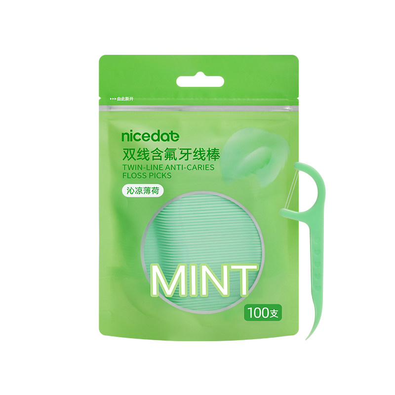 双线含氟细线高效洁齿不伤牙龈