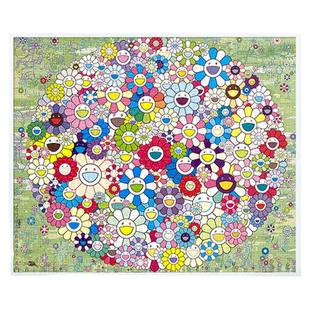 【国内现货】村上隆森林中的太阳花拼图2022新款 sunflowers礼物