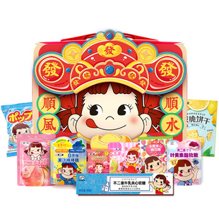 【香菇超级年货节】不二家定制POKE行李箱糖果零食伴手礼网红礼盒