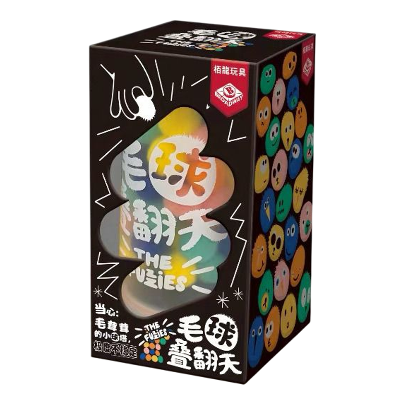 栢龙毛球叠翻天亲子聚会益智桌游