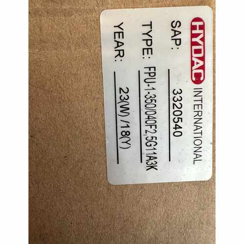 议价FPU-1-350/040F2.5G11A3K贺德克HYDAC蓄能器充气 检测 带A3接