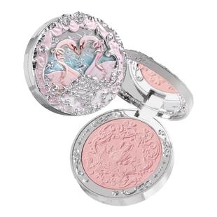 花知晓天鹅芭蕾绒雾浮雕腮红膨胀哑光定妆01天鹅白雪02浪漫主义