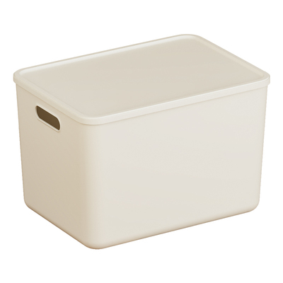 桌面收纳盒长方形带盖