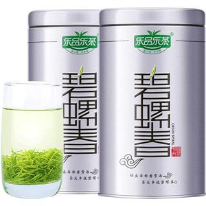 乐品乐茶碧螺春绿茶，苏州特产春茶125g*2