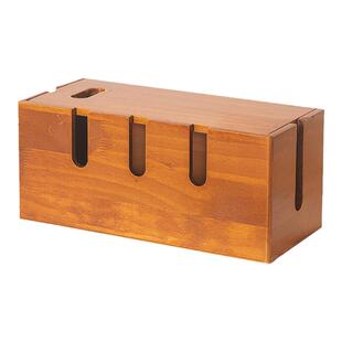 电线收纳盒插排插线板插座充电线收纳神器桌面集线盒电源线理线盒