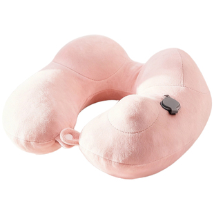 充气u型枕长途飞机睡觉神器经济舱久坐高铁护颈枕旅行便携u形头枕