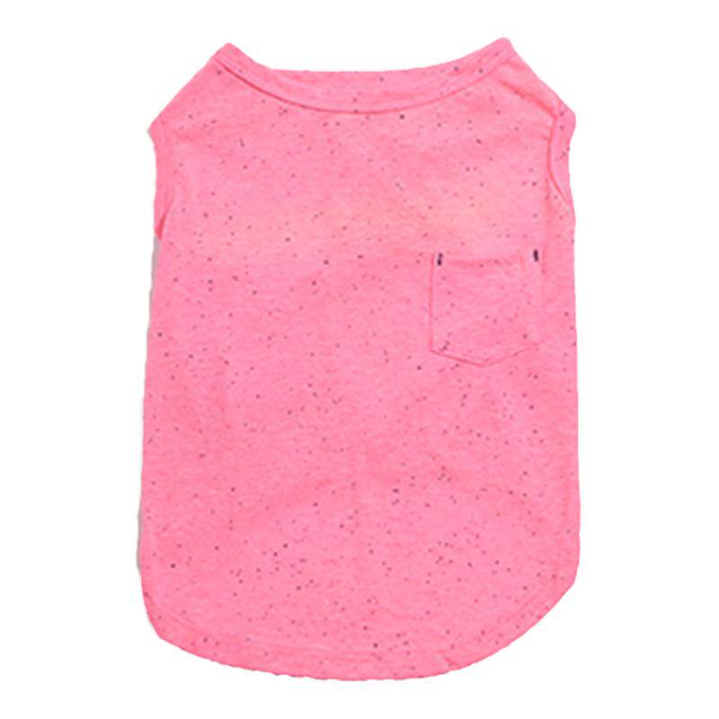 Sniff宠物狗狗猫咪春夏条彩点色织背心小型犬宠物衣服新品