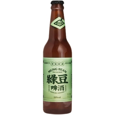 赤耳绿豆淡色国产330ml精酿啤酒