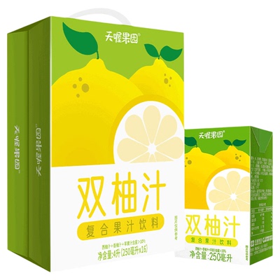 天喔双柚汁复合果汁饮料